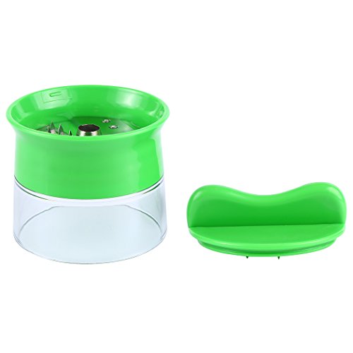 Spiralschneider Hand Möhrenreibe Gurkenschneider Spargelschäler Gemüsehobel für Gemüse Obst kartoffel Zwiebel Zucchini Spaghetti Nudeln in Spiralen mit 2 Klingen - 6