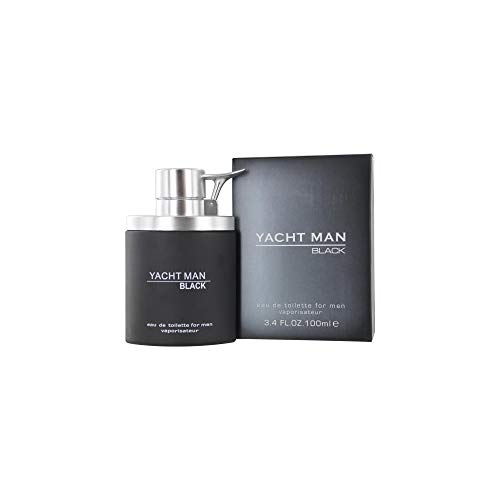 Yacht Man Black by Myrurgia Eau De Toilette Spray 3.4 oz / 100 ml (Men)