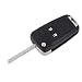 Imported 2 Button Key Fob Case Shell & Uncut Blade for Vauxhall Opel Astra Insignia RS.385.00