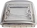 Produktbild MPK Dachhaube VisionVent M Pro Doppelplissee Camping Innenhaube Dachluke Wohnwagen Caravan Fenster