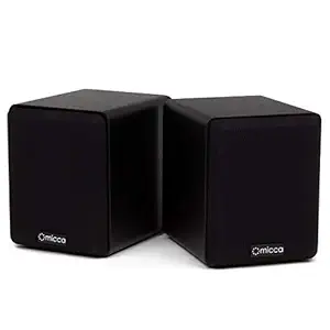 Micca COVO-S Compact 2-Way Bookshelf Speakers