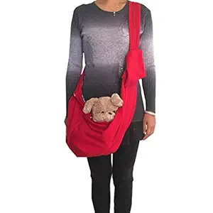 Droppedo Imported Pet Dog Cat Sling Carrier Travel Tote Shoulder Bag Backpack Holder Blue (64015193DI)