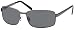 Produktbild Polarisierte sportlich- elegante Edelstahl-Sonnenbrille mit Federscharnier im Set mit Zubehör