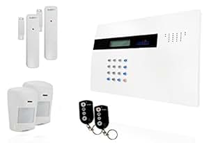 Eden HA2000T Kit Alarme sans fil avec Transmetteur téléphonique 868 MHz