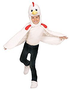 Kapuzenumhang Huhn für Kinder