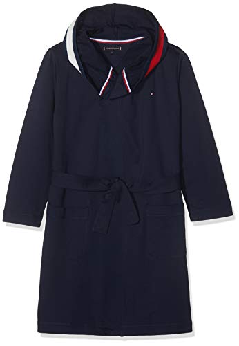 Preisvergleich Produktbild Tommy Hilfiger Jungen UB0UB00216 Bathrobe Bademantel, Blau (Navy Blazer 416), Medium