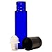 Tinksky Aromatherapy Glass Roll On Bottles, 10ml Cobalt Blue Glass - Set of 6(Blue)