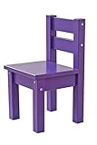 Hoppekids bunte Kindersitzgruppe MADS: Tisch rot, Stühle lila/ grün, 1 Tisch, 2 Stühle - 4