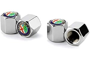 HENGYUESHANG Auto Ventilkappe Gehäuse Zubehör Für Giulia Mito Giulietta 147 156 159 159 166, Auto Rad Reifen Luftabdeckung Auto Styling