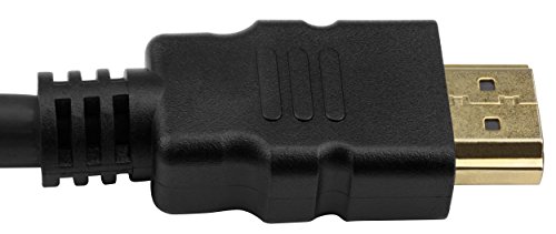 mumbi HDMI Kabel 10 Meter (vergoldet, doppelte Abschirmung, 1080p, HDMI 1.3b konform, Full-HD) - 4