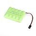 Produktbild Momorain 5S 6V 2000mAh NiMH Side Batterie Pack für RX Empfänger RC Autos Futaba Hitec JR - Grün