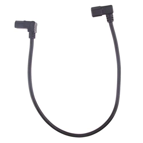 Preisvergleich Produktbild IPOTCH IEC 320 Stecker C14 auf C13 Buchse verlängerung Kabel Netzkabel, 60cm