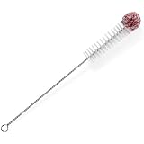 Flaschenbürste aquabrush - sauber ohne Kratzer | Reinigungsbürste Gläserbürste Reagenzglasbürste Tassenbürste Lang-Dünn Kunststoffflaschen Glasflaschen Aluflasche Edelstahl