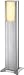 Produktbild IVT Gartenleuchte 80cm Aluminium silber