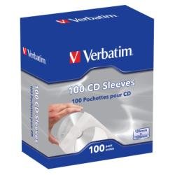 Verbatim Softpack-Hülle für 1 Disc (100-Pack)
