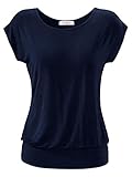 topshop long shirt Weiche, bequeme und fließende Bluse, Es ist die beste Wahl als Basic Tee im Sommer.