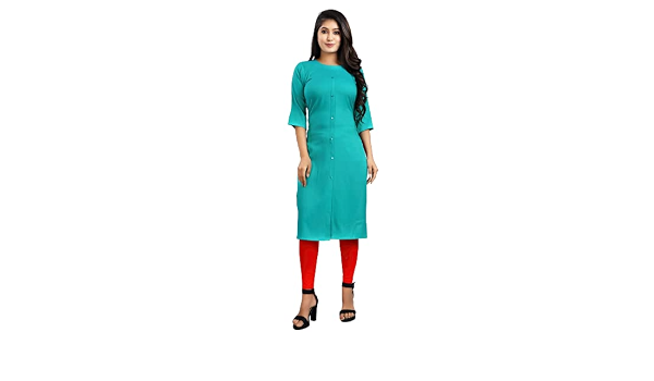 Buy POPPINS Regular Fit Roundneck Kurta 