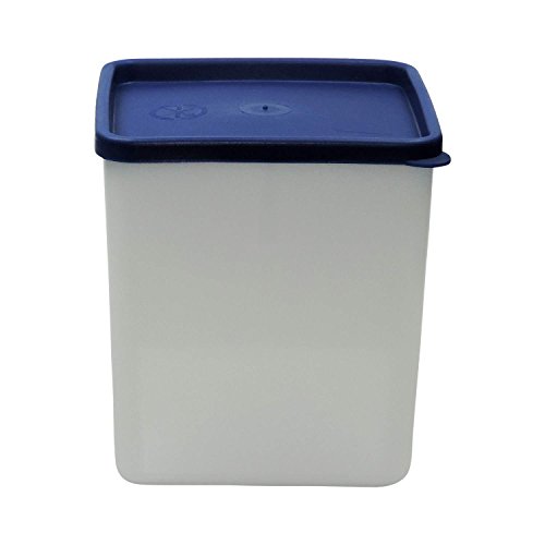 Viva-Haushaltswaren – 6x Gefrierdose für 1,25 Liter, eckige Tiefkühldose, Kühlschrankdose – BPA-frei, hergestellt in Deutschland, inkl. einer Einfüllschaufel ca. 18,5 cm - 3