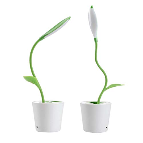 Preisvergleich Produktbild Koojawind Schule Arbeitsplatz Schreibwaren, Led Stiftlampe Schreibtischlampe Necken Usb Folding Student Reading Study Lampe, Wie Eine Topfpflanze, Das Beste Geschenk FüR Kinder ZurüCk In Die Schule