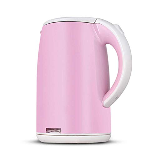 Bouilloire lectrique Bouilloire lectrique en acier inoxydable 304 Double bouilloire lectrique anti-brlure Bouilloire de mise hors tension automatique de 1500 W 2,0 L
