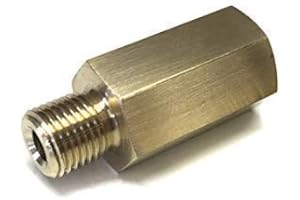 WP-S wps - Adattatore filettato Lungo M10x1 per sensori di Temperatura Olio e Acqua con 1/8" 27npt