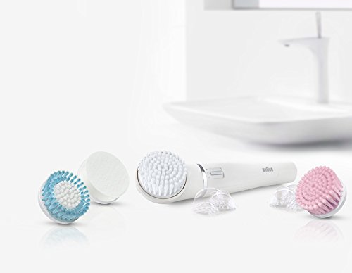 Braun Face Ersatzbürste Bonus Edition für Braun Gesichtsepilierer, 4 Stück - 15