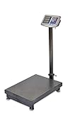 Bascula Industrial de Plataforma 45x60 Balanza Reforzada 500Kg Plegable