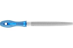 Klipp 2 Typ Halvrund Spetsiga Filr, 250mm Längd, Silver