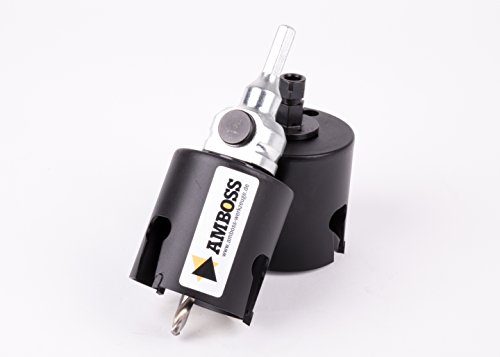 Amboss HM Universal-Lochsägen „Black Edition TCT Power Set“ – 11 teilig Ø 22-114 mm - 3