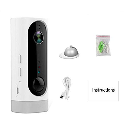 Preisvergleich Produktbild Alian Überwachungskamera, kabellos, wiederaufladbar, WLAN, Überwachungskamera, HD 1080p HD