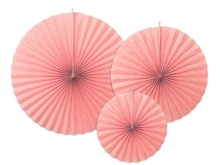 Deko Rosetten 3 Stück Farbwahl weiß PomPoms hängende Party Deko Girlande Mottoparty- Like a Girl - wir lieben Hochzeiten®