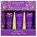Mandara Spa Amber Heaven Must Have Trio Gift Set With Sandlewood & Patchouli Shower Cream 50ml+Body Lotion 50ml+Hand Cream 50ml