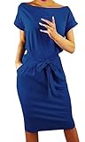 Midi Vestido con un estilo informal y encantador. Adecuado para Primavera, Verano e Otoño.