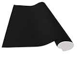 pizarra magnetica nevera negra Lámina de pizarra de pared magnética/pizarra de tiza/tizas y 10 imanes ya están incluidas.