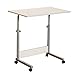 Produktbild PENGFEI Laptop Betttablett Tragbare Stehen Schlafsofa Tisch Multifunktion Höhenverstellbar Rolle Lernen Künstliches Brett 2 Farben 3 Größe (Farbe : Weiß, größe : 80x50CM)