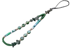 PTNKUIIY Kolorowy łańcuszek do telefonu komórkowego, zawieszka do telefonu komórkowego, kryształowy pasek, koraliki, smycz na nadgarstek, kolorowy łańcuszek z pereł, antyzgubiony łańcuszek na telefon komórkowy, brelok do kluczy, torebki, urok damski