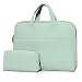 Produktbild LXIANGP Damen Tragbare Laptop-Tasche Schulter Schräg Tasche Große Kapazität Multifunktionale Mode PU-Leder Aktentasche Wasserdicht und Stoßfest Leichtes Praktisches 13.3"14" 15.6"