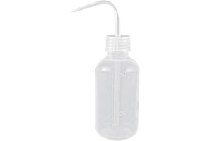 DPWOUM Tattoo Wash Bottle 250ml Safety Spray Bottle Watering Tools, Economy Plastic Squeeze Bottle For The Labels Tattoo Supplies, Laboratory Bottles and Vessels