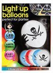 Preisvergleich Produktbild Piraten 9 Inch Illoom Balloons - Pack of 5