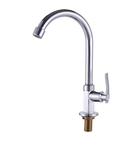 Preisvergleich Produktbild sczl Wasserhähne Hexagon Einzelnes Wasser Schraubenschlüssel Küche Zinklegierung Drehbar Vertikal Wasserhahn