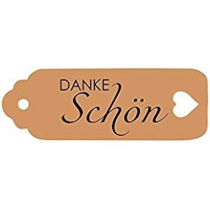 Geschenkanhänger Papieranhänger Tags Etiketten Dankeschön