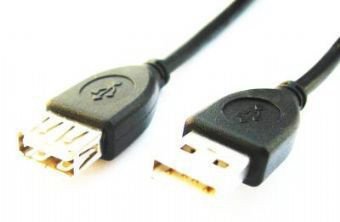 Gembird CCP-USB2-AMAF-10 - Cable alargador USB 2.0, 3m, color negro