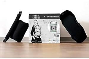 LOVE RADIUS Pack Evolution HoodieCarrier Black Forest, 0-36+ Mois, 1 Pièce