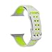 Produktbild Altsommer für Apple Smart Watch Series 1/2/3 42mm Watch Case +Double Color Sport-Silikon-Armband Strap Sport Ersatz Uhrenarmbänder für Apple Watcmit Rot Orange Grün160-225MM (G)