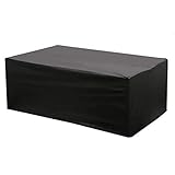 ★ Schutz: wasserdicht PU-beschichtetes Polyestergewebe, langlebig und kann Ihre Möbel vor äußeren Einflüssen regen, Schnee, Frost, Vogelkot, Staub, Schmutz und so weiter schützen.