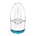 Produktbild LED Bluetooth Lautsprecher,SoundWater Dance Tragbarer Lautsprecher Stereo Boombox Musikboxen Speaker mit HiFi Bass für Android iPhone Tablets, Laptop, PC (Weiß)