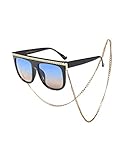 ✿ PROTECCIÓN UV400: Las gafas de sol con recubrimiento de protección UV400 bloquean efectivamente el 100% de los dañinos rayos UVA y UVB, reducen la fatiga ocular. Elimine la luz reflejada y la luz dispersa. Cuando salga, proteja sus ojos contra el daño UV a largo plazo.