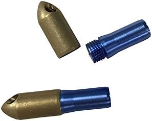 6pcs Hunting Archery Whistle Arrowhead Copper Broadhead for 8mm Diameter Arrow shaft