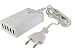 Produktbild Eurosell 5 Port Heim USB Ladegerät Netzteil Netzgerät für Smartphone Handy iPhone iPad iPod Tablet kindle navi etc.