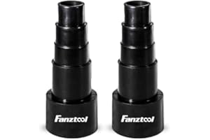 FANZTOOL XXL Uniwersalny adapter węża 50 mm, adapter do odkurzacza, reduktor węża, np. Bosch, Makita, Kärcher - Podłączenie do węża odkurzacza